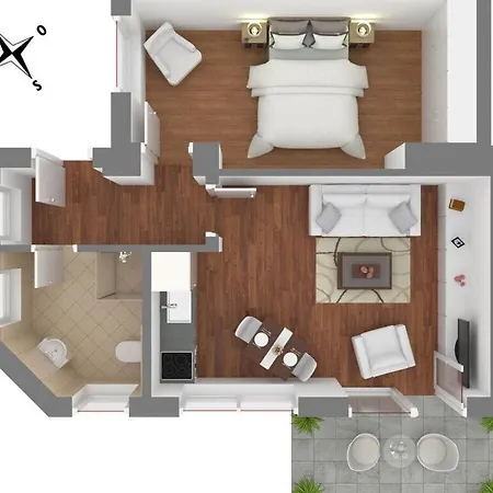 Apartmán In Ostseebad Ahrenshoop Wustrow (Fischland)